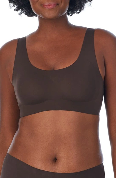 Shop Le Mystere Smooth Shape Wireless Padded Bra In Black