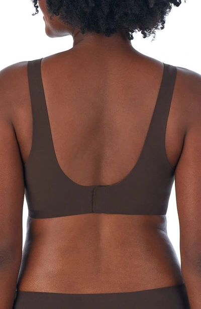 Le Mystere Smooth Shape Wireless Bralette In Black