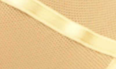 Mapalé Mesh Underwire Bra & Thong Set In Amalfi Yellow