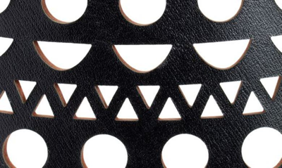 Shop Alaïa Calfskin Leather Corset Belt In Noir
