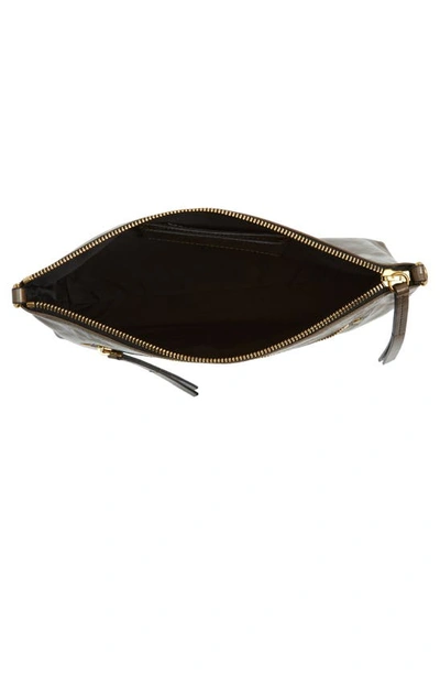 Isabel Marant New Nessah Leather Crossbody Bag In Khaki