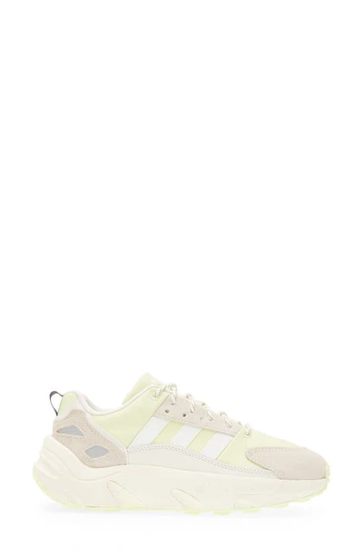Adidas Originals Zx 22 Boost Sneakers In Green And Off White | ModeSens