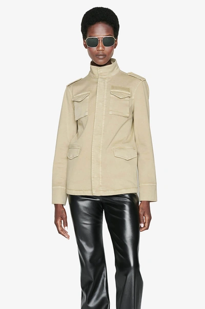 Shop Anine Bing Army Jacket In Light Sand