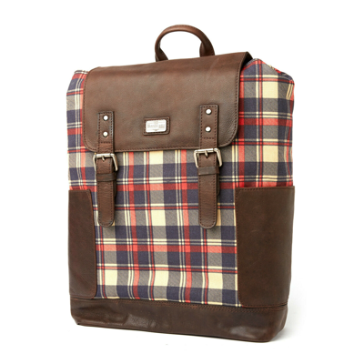 Pre-owned The British Belt Company Hawford Backpack In Canvas & Real ...