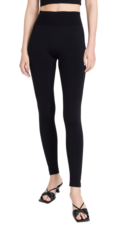 Shop Wolford Perfect Fit Leggings Black