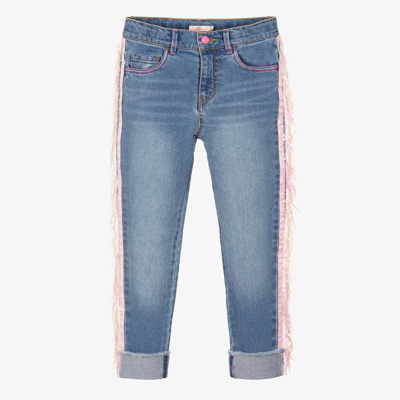 Shop Billieblush Girls Blue Denim Skinny Jeans
