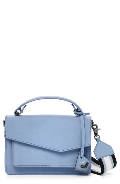 Shop Botkier Cobble Hill Leather Crossbody Bag In Azurro