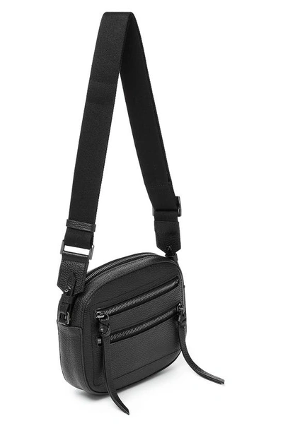 Shop Botkier Chelsea Leather Camera Crossbody Bag In Black
