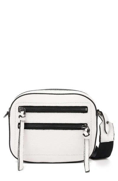 Shop Botkier Chelsea Leather Camera Crossbody Bag In Marshmallow