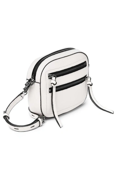 Shop Botkier Chelsea Leather Camera Crossbody Bag In Marshmallow