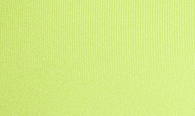 Shop Nike Indy Mesh Inset Sports Bra In Atomic Green/ White