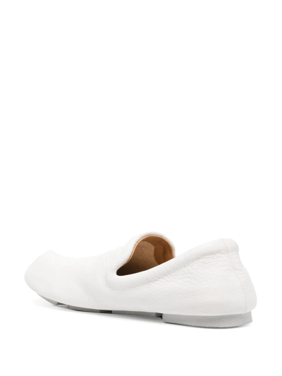 Shop Marsèll Slip-on Loafers In White