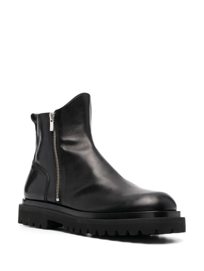 Shop Officine Creative Ultimate Leather Boots In Black