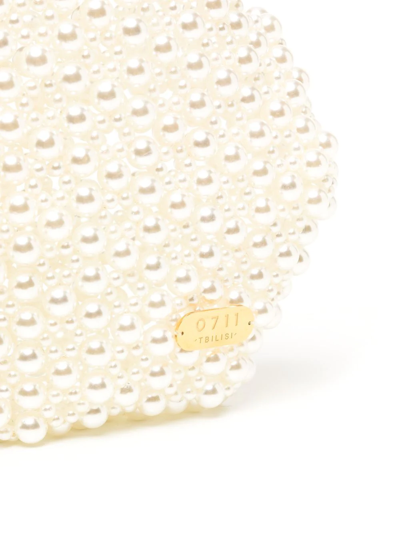 0711 Pearl Tote Bag In Yellow