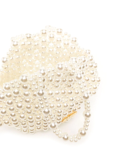 0711 Pearl Tote Bag In Yellow