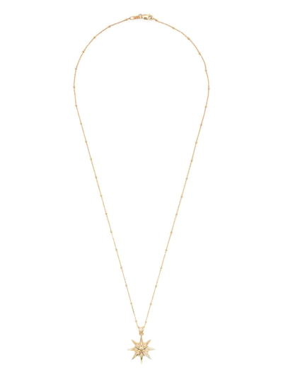 Shop Rachel Jackson New Rockstar Pendant Necklace In Gold