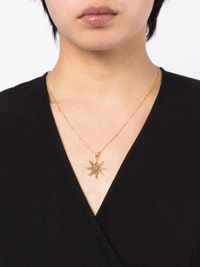 Shop Rachel Jackson New Rockstar Pendant Necklace In Gold