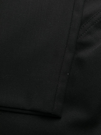 Shop Etro Slim-fit Tie-fastening Trousers In Black