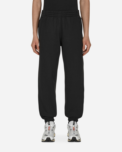 Shop Adidas Originals Adicolor Trefoil Sweatpants In Black
