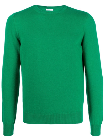 Shop Malo Round-neck Sweater In Verde