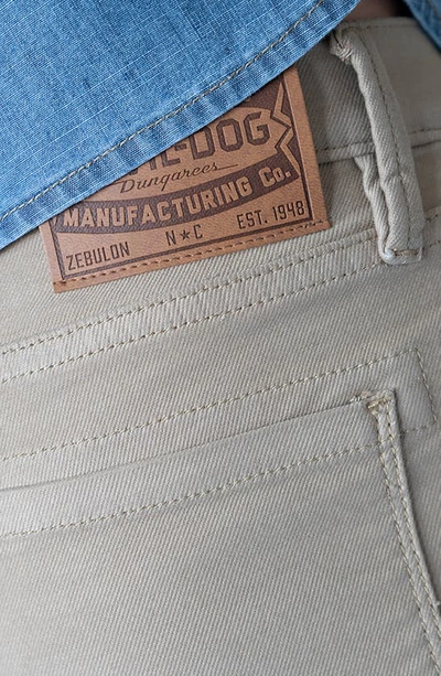 Devil-dog Dungarees Comfort Slim Fit Jeans In Rugged Tan