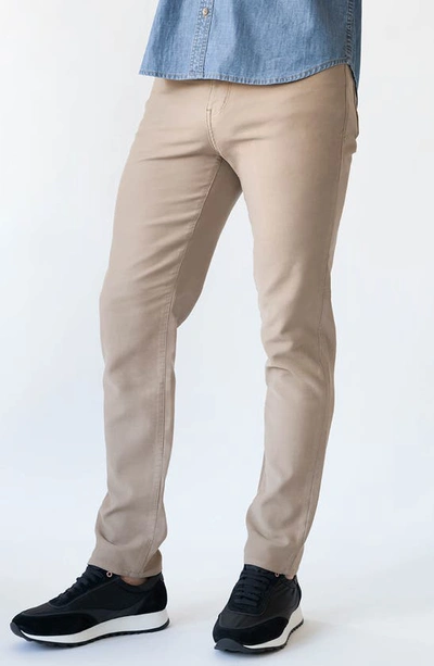 Devil-dog Dungarees Comfort Slim Fit Jeans In Rugged Tan