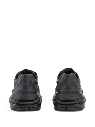 Shop Gucci Sneakers Rhyton In Black