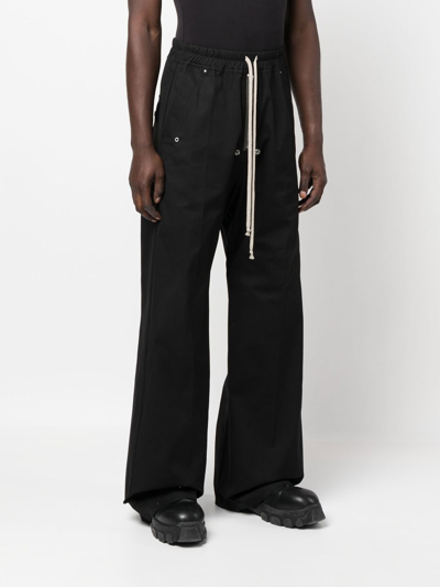 Shop Rick Owens Pantaloni Geth Belas In Black