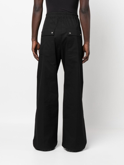 Shop Rick Owens Pantaloni Geth Belas In Black