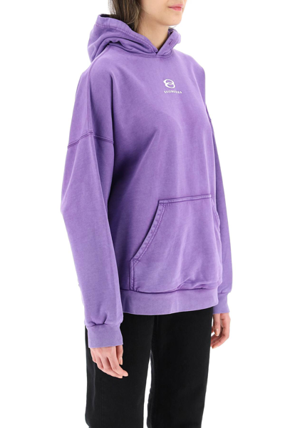 Shop Balenciaga Unity Wide Fit Hoodie