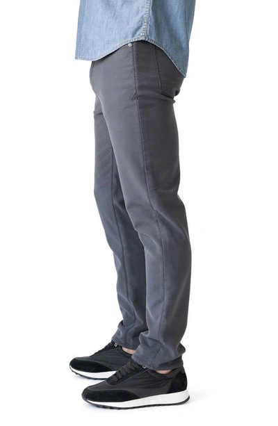 Shop Devil-dog Dungarees Comfort Slim Fit Jeans In Washed Black