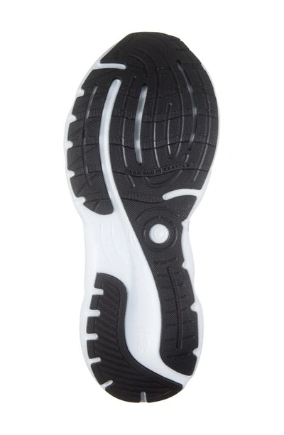 Shop Brooks Glycerin Stealthfit 20 Running Shoe In White/ Grey/ Black