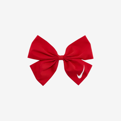 Shop Nike Women's Hair Bow In Red