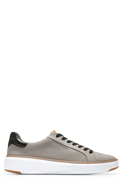 Shop Cole Haan Grandpro Topspin Sneaker In Ironstone Leather/ Nubuck