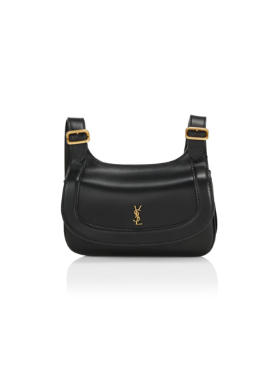 Saint Laurent Calfskin Monogram Charlie Small Crossbody Bag (SHF-22068 –  LuxeDH