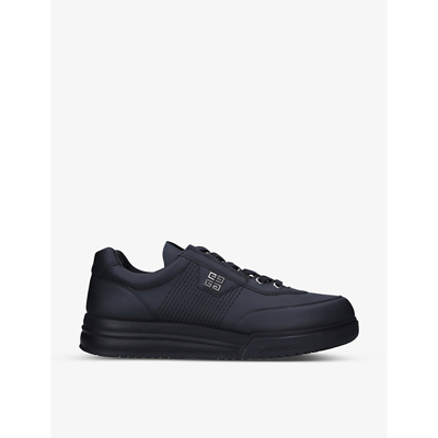 Givenchy G4 Brand-plaque Leather Low-top Trainers In Black | ModeSens