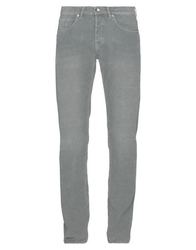 Shop Eleventy Pants In Grey