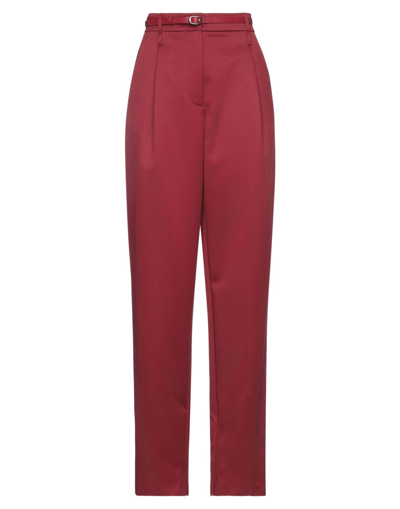 Giorgio Armani Pants In Maroon