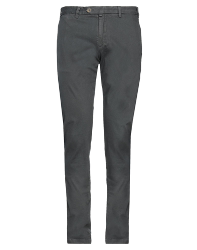 Shop R3d Wöôd Man Pants Grey Size 40 Cotton, Elastane