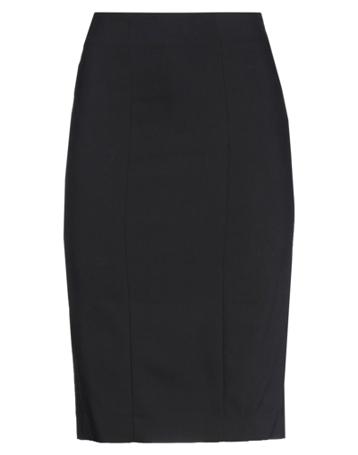 Shop Caractere Midi Skirts In Black