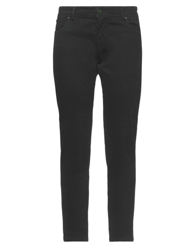 Shop Berwich Woman Pants Black Size 30 Cotton, Elastane