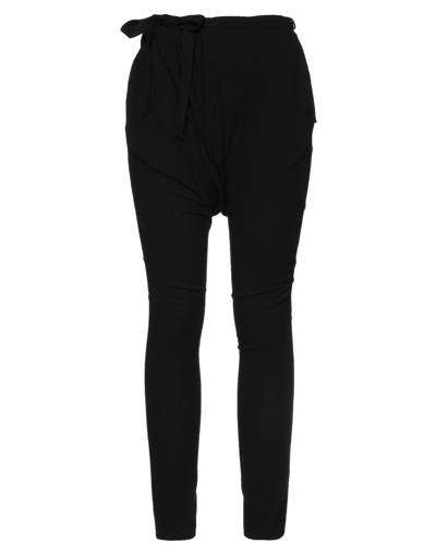 Shop Marc Le Bihan Pants In Black