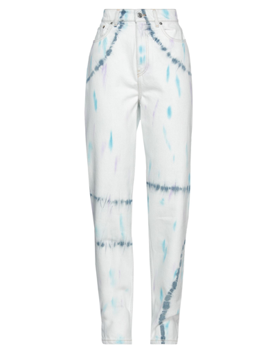 Shop Iro Woman Jeans White Size 28 Cotton