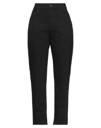 Shop Blugirl Blumarine Woman Jeans Black Size 10 Cotton, Elastane