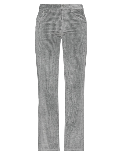 Shop Dondup Woman Pants Grey Size 27 Viscose, Cotton, Polyamide, Polyester