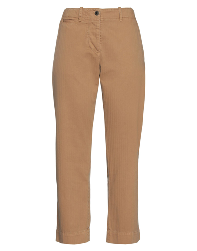 Shop Nili Lotan Pants In Camel