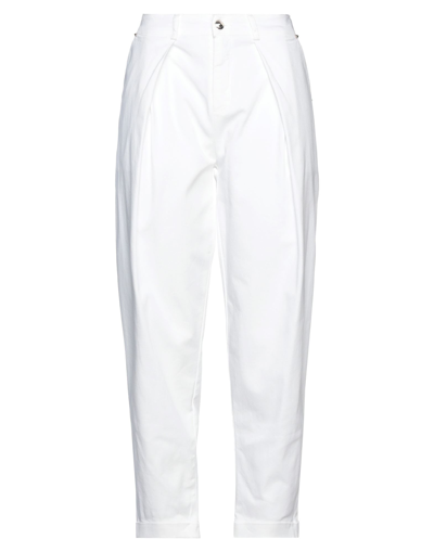 Shop Met Jeans Pants In White
