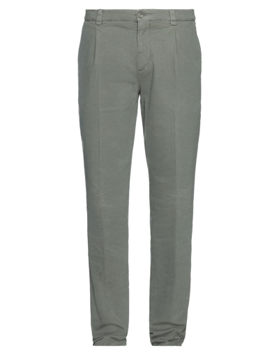 Shop Brunello Cucinelli Pants In Military Green