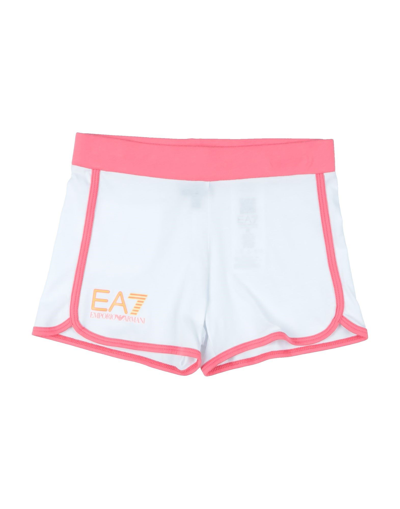 Shop Ea7 Shorts & Bermuda Shorts In White