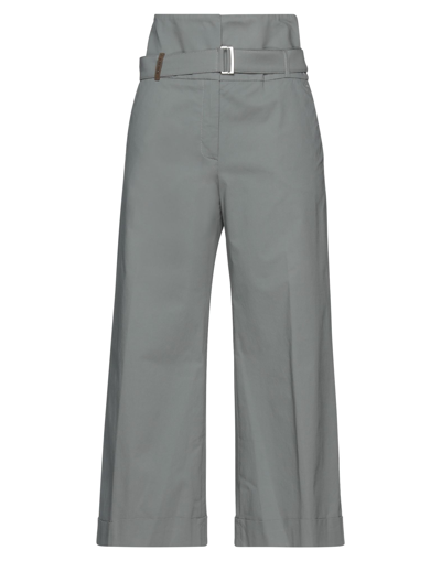 Shop Accuà By Psr Woman Pants Grey Size 8 Cotton, Elastane